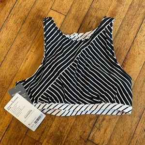 NWT Athleta Reversible Swim Top